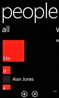 Press the dots in the bottom right corner of the display.