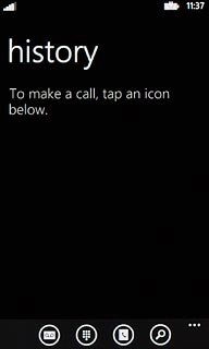 Press the dots in the bottom right corner of the display.