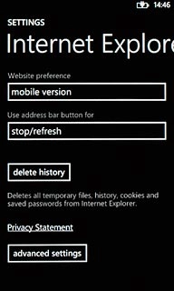 Press delete history.