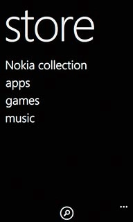 Press the search icon.