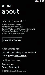 Press more information.