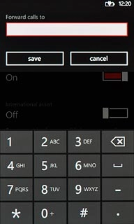 Key in +61414121121 and press save.