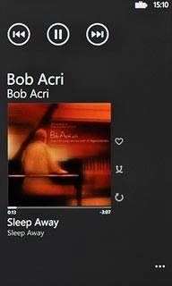 To go to the next audio file:Press arrow right.