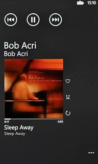 To go to the previous audio file:Press arrow left twice.