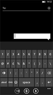 If required, press arrow right to see more symbols.