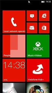 The silent mode icon shows that all sound signals are turned off.Further information:Turn silent mode on or off
