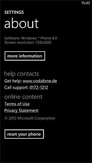 Press reset your phone.