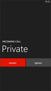 If the key lock is turned on:Slide your finger upwards.Press answer.