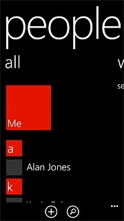 Press the dots in the bottom right corner of the display.