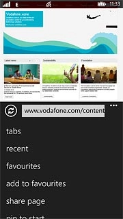 Press add to favourites.Edit the name of the bookmark, if required.