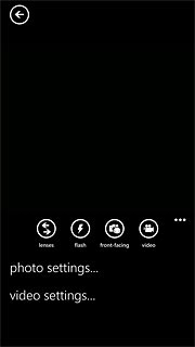 Press photo settings....