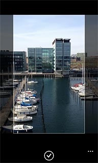 Press the confirm icon.