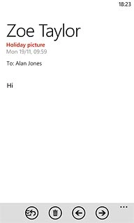 Press the delete icon.