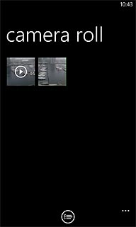 Press the required picture or the required video clip.