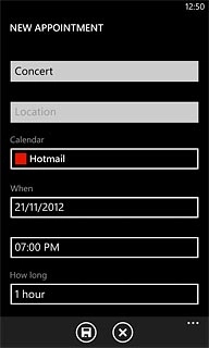 Press the save icon.