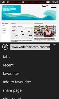Press add to favourites.Edit the name of the bookmark, if required.