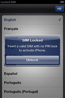 Press Unlock.