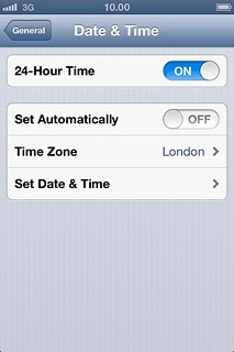 Press Set Date & Time.