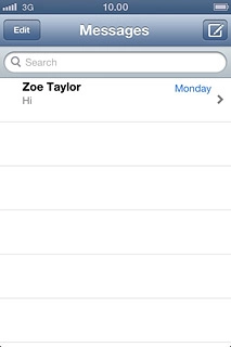 Press the new message icon.