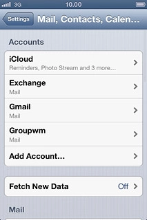 Press Fetch New Data.