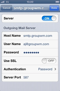 Press Authentication.
