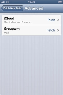 Press Fetch New Data.