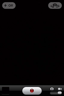 Press the photo album icon.The video clip you've just recorded is displayed.