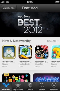 To search by category:Press Categories.