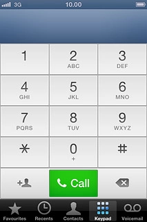 Eg:**61*+61414121121**5# Press Call.