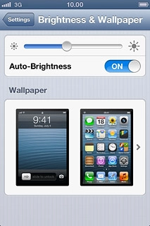 Press the field below Wallpaper.Go to the required folder.