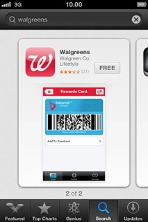 Download and install the required app.