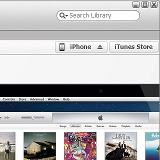 To start backup manually:Select iPhone.