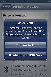 If this is the first time you use the function:Press Bluetooth and USB Only.
