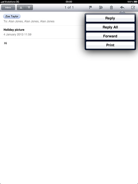 Press Forward.Key in the first letters of the required contact.Matching contacts are displayed.