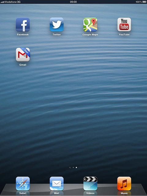 Press and hold any menu item until the menu items start to jiggle.