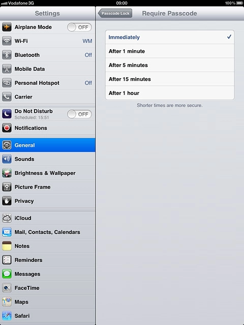 Press Immediately or the required interval.