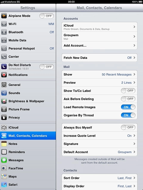 Press Fetch New Data.