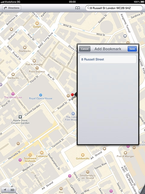 Edit the name of the destination and press Save.