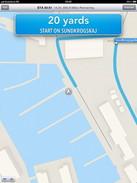 If required, press anywhere on the display.Press End.