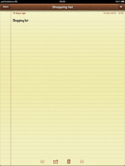 If notes have been added already:Press the add note icon.Write the text for the note.