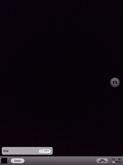 Press the indicator next to Grid.Depending on the current setting, the function is turned on or off.