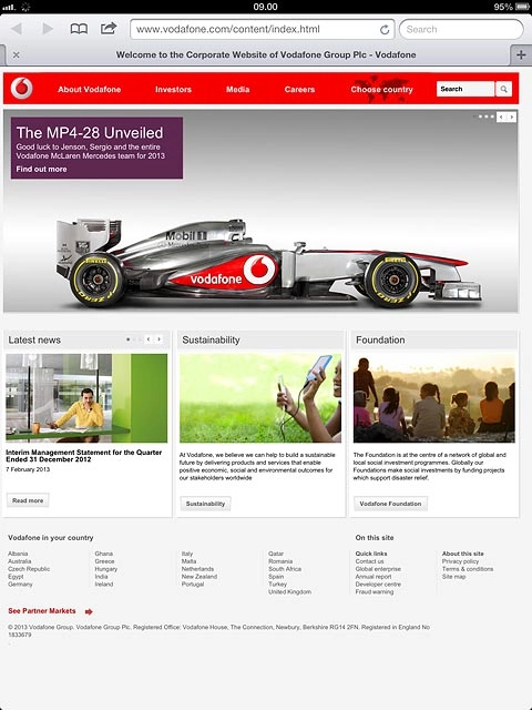 The HSDPA icon shows that an HSDPA data connection is active.Further information:Select network