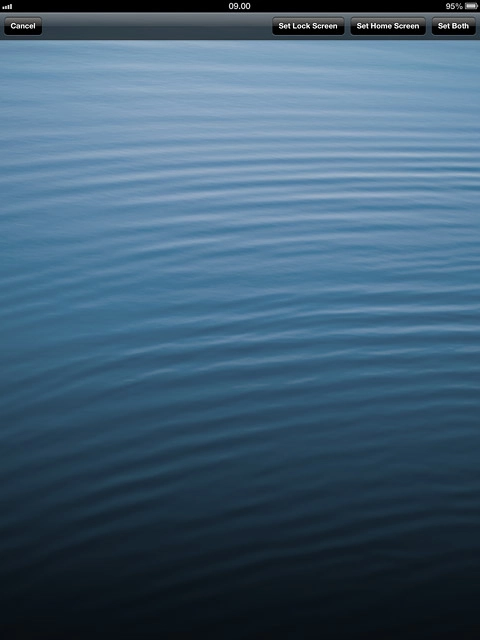 Press Set Lock Screen, Set Home Screen or Set Both.