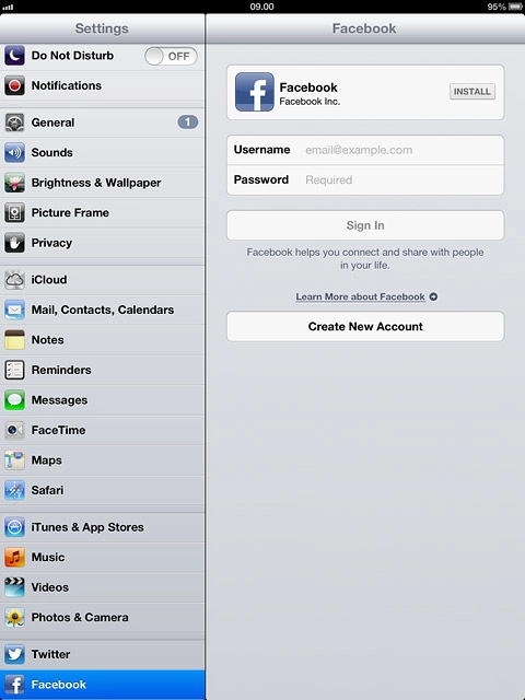 Press INSTALL.Log on to App Store if you're asked to do so.Wait a moment while the application is installed.