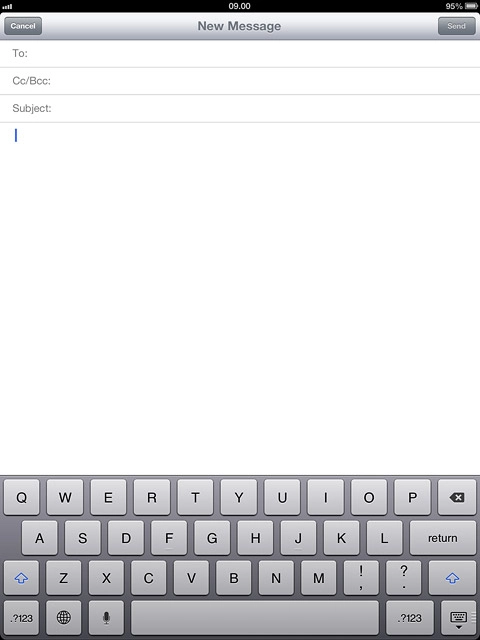 Press the letters to key in the required word.A number of words based on the letters you've keyed in are displayed.