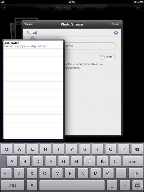 Press the required contact.Repeat the procedure to add more contacts.