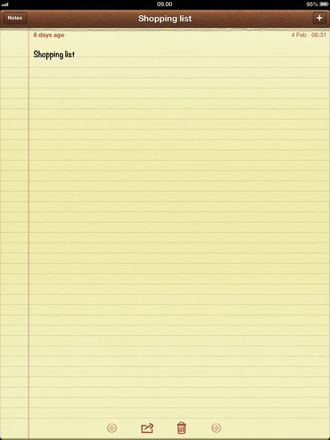 If notes have been added already:Press the add note icon.Write the text for the note.