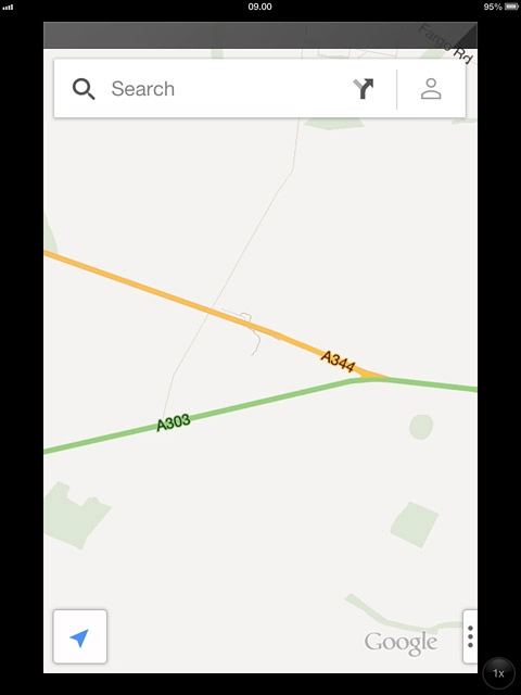 You can now use the application.Please note that Google Maps isn't part of the original application package and therefore only a general description is given here.You have the following options:Plan a routeView directionsView street viewView traffic informationView current locationFind companies