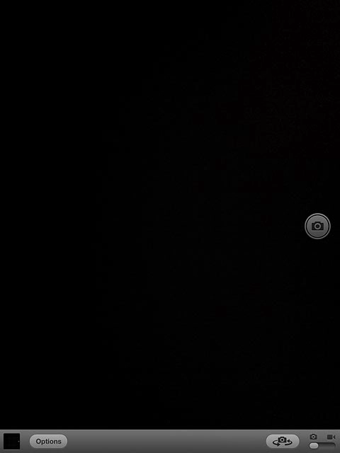 To change camera:Press the camera switch icon.Depending on the current setting the front or the back camera is turned on.
