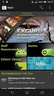 To search by name:Press the search icon.